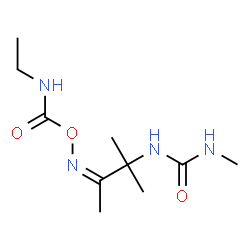 ChemSpider 2D Image | 1-[(3Z)-3-{[(Ethylcarbamoyl)oxy]imino}-2-methyl-2-butanyl]-3-methylurea | C10H20N4O3