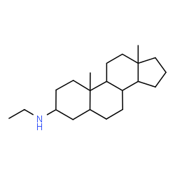 ChemSpider 2D Image | N-Ethylandrostan-3-amine | C21H37N