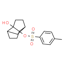 ChemSpider 2D Image | 1-Hydroxytricyclo[4.3.0.0(4,9)]nonan-9-yl p-toluenesulfonate | C16H20O4S