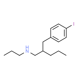 ChemSpider 2D Image | 2-(4-Iodobenzyl)-N-propyl-1-pentanamine | C15H24IN