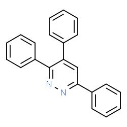 ChemSpider 2D Image | 3,4,6-Triphenylpyridazine | C22H16N2