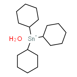 ChemSpider 2D Image | Tricyclohexylstannyl hydrate (1:1) | C18H35OSn