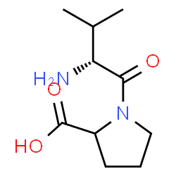 ChemSpider 2D Image | D-Valylproline | C10H18N2O3