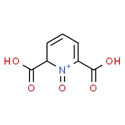 ChemSpider 2D Image | 2,6-Dicarboxy-1-oxo-1,2-dihydropyridinium | C7H6NO5