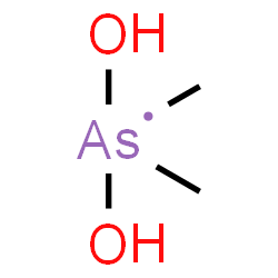 ChemSpider 2D Image | Dihydroxy(dimethyl)arsoranyl | C2H8AsO2