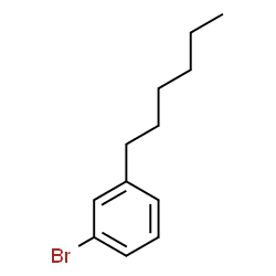 ChemSpider 2D Image | 1-Bromo-3-hexylbenzene | C12H17Br