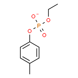 ChemSpider 2D Image | Ethyl 4-methylphenyl phosphate | C9H12O4P