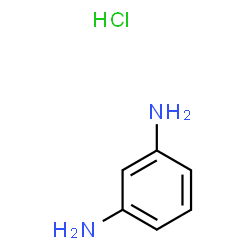 ChemSpider 2D Image | 1,3-Benzenediamine hydrochloride | C6H9ClN2