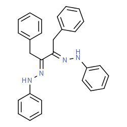 ChemSpider 2D Image | (1E,1'E)-1,1'-[(2E,3E)-1,4-Diphenyl-2,3-butanediylidene]bis(2-phenylhydrazine) | C28H26N4