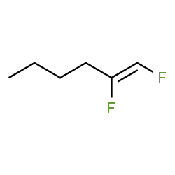 ChemSpider 2D Image | (1Z)-1,2-Difluoro-1-hexene | C6H10F2