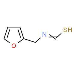 ChemSpider 2D Image | 2-Furfuryl isothiocyanate | C6H7NOS