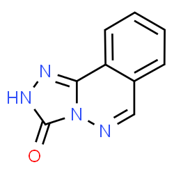 ChemSpider 2D Image | 1,2,4-triazolo[3,4-a]phthalazin-3-ol | C9H6N4O