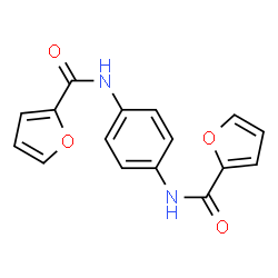 ChemSpider 2D Image | N,N'-1,4-Phenylenedi(2-furamide) | C16H12N2O4