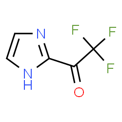 ChemSpider 2D Image | 2,2,2-Trifluoro-1-(1H-imidazol-2-yl)ethanone | C5H3F3N2O