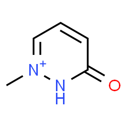 ChemSpider 2D Image | 1-Methyl-3-oxo-2,3-dihydropyridazin-1-ium | C5H7N2O