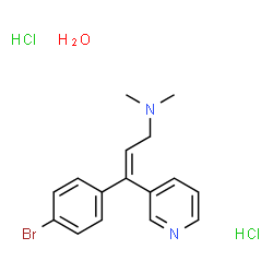 ChemSpider 2D Image | Zimeldine hydrochloride | C16H21BrCl2N2O