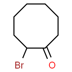 ChemSpider 2D Image | 2-Bromocyclooctanone | C8H13BrO