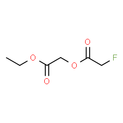 ChemSpider 2D Image | 2-Ethoxy-2-oxoethyl fluoroacetate | C6H9FO4
