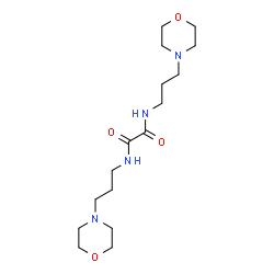 ChemSpider 2D Image | N,N'-Bis[3-(4-morpholinyl)propyl]ethanediamide | C16H30N4O4
