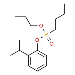 ChemSpider 2D Image | 2-Isopropylphenyl propyl butylphosphonate | C16H27O3P