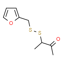 ChemSpider 2D Image | 3-[(2-Furylmethyl)disulfanyl]-2-butanone | C9H12O2S2