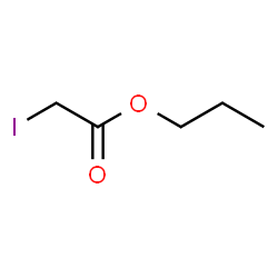 ChemSpider 2D Image | Propyl iodoacetate | C5H9IO2