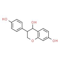 ChemSpider 2D Image | 3-(4-Hydroxyphenyl)-4,7-chromanediol | C15H14O4