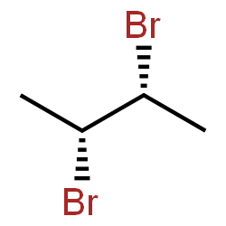 ChemSpider 2D Image | (2R,3R)-2,3-Dibromobutane | C4H8Br2