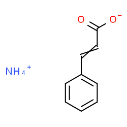 ChemSpider 2D Image | Ammonium 3-phenylacrylate | C9H11NO2