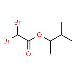 ChemSpider 2D Image | 3-Methyl-2-butanyl dibromoacetate | C7H12Br2O2
