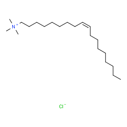 ChemSpider 2D Image | Oleyltrimethylammonium chloride | C21H44ClN