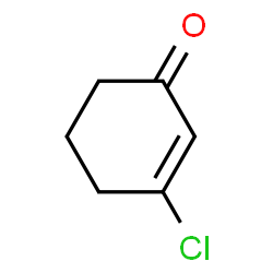 ChemSpider 2D Image | 3-Chlorocyclohex-2-enone | C6H7ClO
