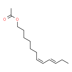 ChemSpider 2D Image | (7Z,9E)-7,9-dodecadienyl acetate | C14H24O2