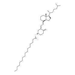 ChemSpider 2D Image | (3R,5Z,7E)-9,10-Secocholesta-5,7,10-trien-3-yl palmitate | C43H74O2