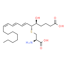 ChemSpider 2D Image | Leukotriene E3 | C23H39NO5S