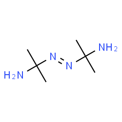 ChemSpider 2D Image | 2,2'-[(E)-1,2-Diazenediyl]di(2-propanamine) | C6H16N4