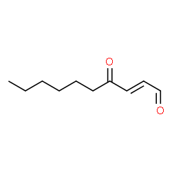 ChemSpider 2D Image | (2E)-4-Oxo-2-decenal | C10H16O2