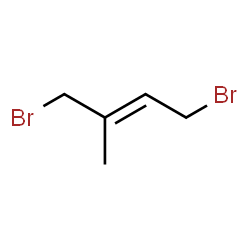 ChemSpider 2D Image | (2E)-1,4-Dibromo-2-methyl-2-butene | C5H8Br2