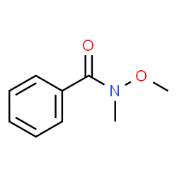 ChemSpider 2D Image | N-Methoxy-N-methylbenzamide | C9H11NO2