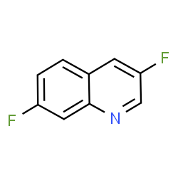 ChemSpider 2D Image | 3,7-Difluoroquinoline | C9H5F2N