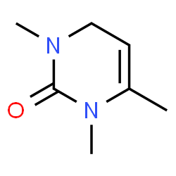 ChemSpider 2D Image | 1,3,6-Trimethyl-3,4-dihydro-2(1H)-pyrimidinone | C7H12N2O