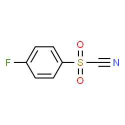 ChemSpider 2D Image | 4-Fluorobenzenesulfonyl cyanide | C7H4FNO2S