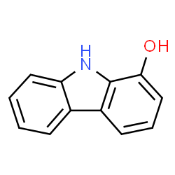 ChemSpider 2D Image | 9H-Carbazol-1-ol | C12H9NO