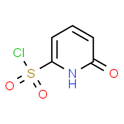 ChemSpider 2D Image | 6-Oxo-1,6-dihydro-2-pyridinesulfonyl chloride | C5H4ClNO3S