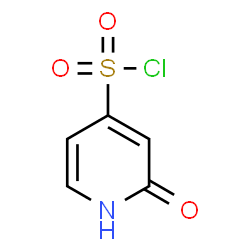 ChemSpider 2D Image | 2-Oxo-1,2-dihydro-4-pyridinesulfonyl chloride | C5H4ClNO3S