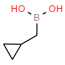 ChemSpider 2D Image | (Cyclopropylmethyl)boronic acid | C4H9BO2