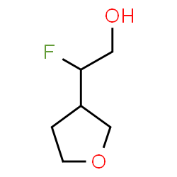 ChemSpider 2D Image | 2-Fluoro-2-(tetrahydro-3-furanyl)ethanol | C6H11FO2