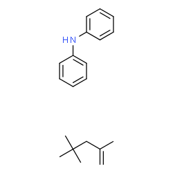 ChemSpider 2D Image | N-Phenylaniline - 2,4,4-trimethyl-1-pentene (1:1) | C20H27N