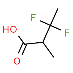 ChemSpider 2D Image | 3,3-Difluoro-2-methylbutanoic acid | C5H8F2O2