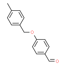 ChemSpider 2D Image | 4-[(4-Methylbenzyl)oxy]benzaldehyde | C15H14O2